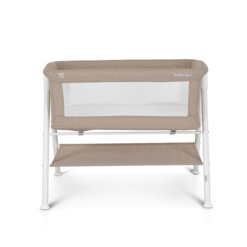 MONI Kalinihta újszülött babaágy önálló, 11 kg, 1 szint fehér láb bézs