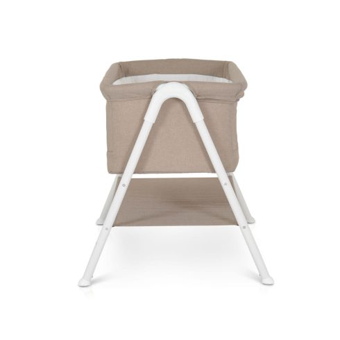 MONI Kalinihta újszülött babaágy önálló, 11 kg, 1 szint fehér láb bézs