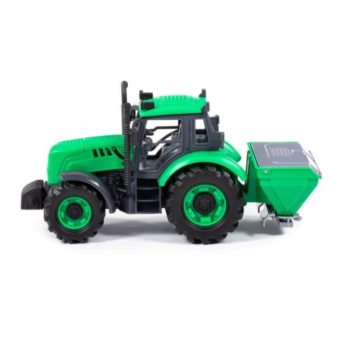 POLESIE Toys Traktor vetőgép ZÖLD
