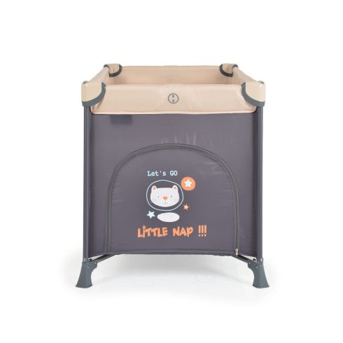 MONI Tommy összecsukható utazóágy 2 szintes, kibújós bézs