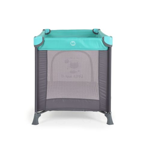 MONI Tommy összecsukható utazóágy 2 szintes, kibújós türkiz