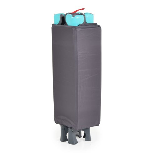 MONI Tommy összecsukható utazóágy 2 szintes, kibújós türkiz