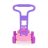 BUBBLE Lady fűnyíró buborékfújós PINK/LILA