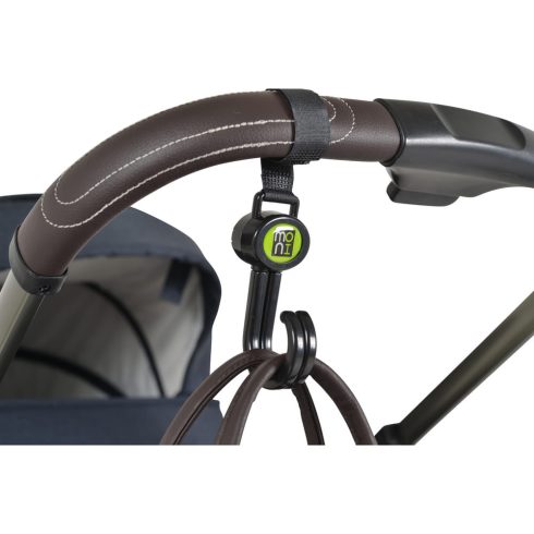 HOOKS akasztó, univerzális 2db FEKETE