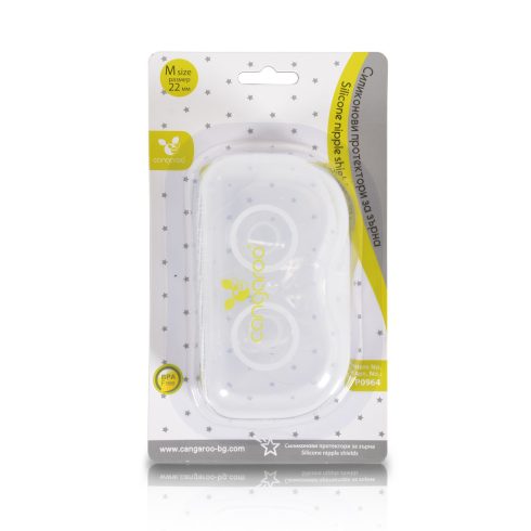 MELLBIMBÓVÉDŐ szilikonból 2 dbos M méret