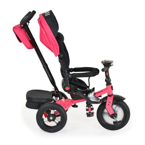 BYOX Tornado szülőkaros tricikli 25kg ig 360f forgatható pink