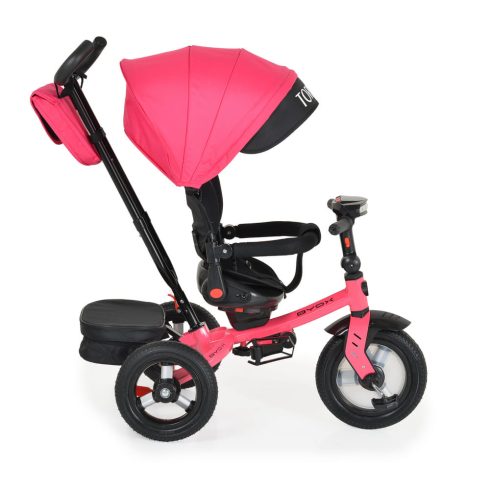 BYOX Tornado szülőkaros tricikli 25kg ig 360f forgatható pink