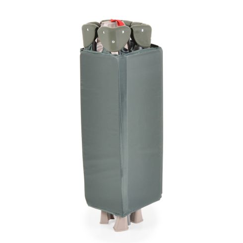 MONI Next level utazóágy lehajtható oldalfal 2 szint zöld