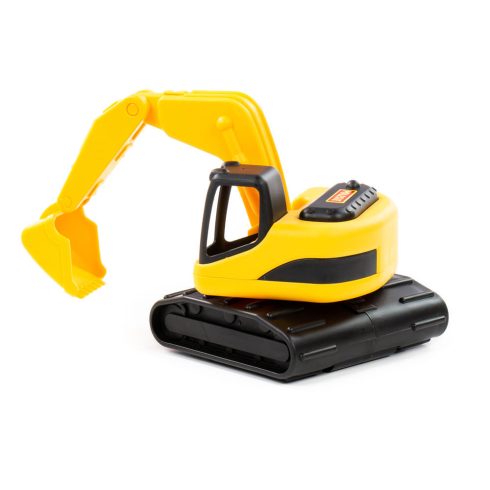 Polesie EXCAVATOR homlokrakodó lánctalpas SÁRGA 