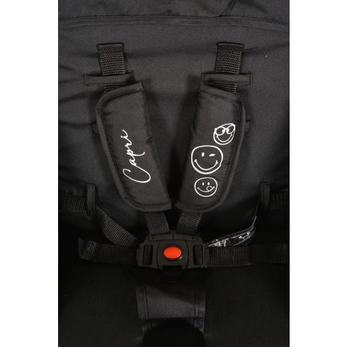 MONI Capri babakocsi nyári dupla első kerék szürke