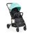 MONI Colibri babakocsi lapra elöl szimpla kerék türkiz
