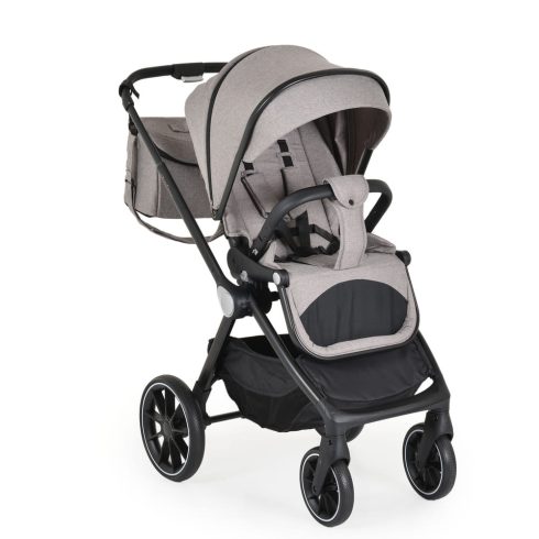 CHRISTIANO babakocsi szett 3in1 lapra csukható, alu váz, 22kgig BÉZS/szürke