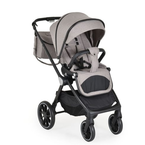 CHRISTIANO babakocsi szett 3in1 lapra csukható, alu váz, 22kgig BÉZS/szürke