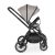 CHRISTIANO babakocsi szett 3in1 lapra csukható, alu váz, 22kgig BÉZS/szürke
