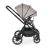   CHRISTIANO babakocsi szett 3in1 lapra csukható, alu váz, 22kgig BÉZS/szürke