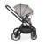 CHRISTIANO babakocsi szett 3in1 lapra csukható, alu váz, 22kgig BÉZS/szürke
