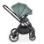 CHRISTIANO babakocsi szett 3in1 lapra csukható, alu váz, 22kgig ZÖLD