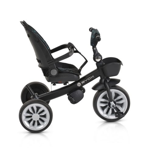 SPACE tricikli szülőkaros, 360 fokban forgatható KÉK