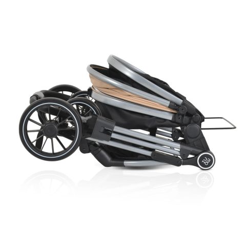 KALI babakocsi 2in1 lapra csukható, megfordítható+táska BÉZS