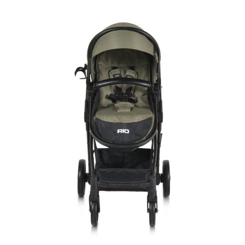 Rio babakocsi 2in1 lapra csukható 22 kg zöld