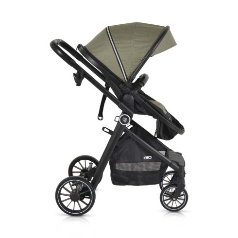 Rio babakocsi 2in1 lapra csukható 22 kg zöld