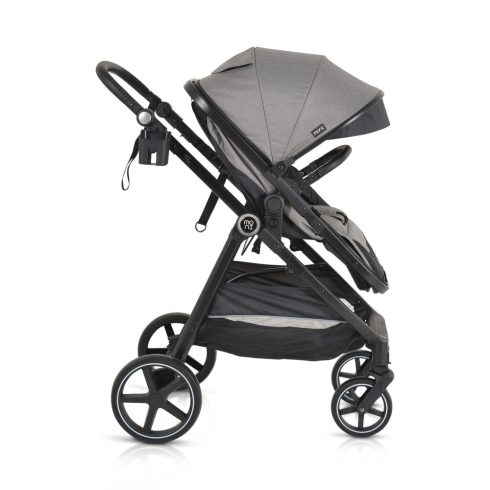 Tokyo babakocsi lapra csukható 22 kg 2in1 szürke