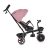   SUMMER tricikli szülőkaros, zenél, játék tartókkal PINK