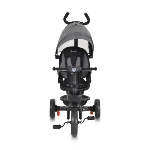 SUMMER tricikli szülőkaros, zenél, játék tartókkal SZÜRKE