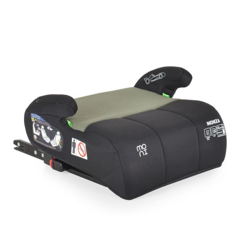 MONZA ülésmagasító isofix I-SIZE 125-150cm ZÖLD