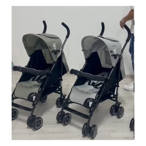 JERRY sport babakocsi esernyőre csukható 15kg, VZÖLD