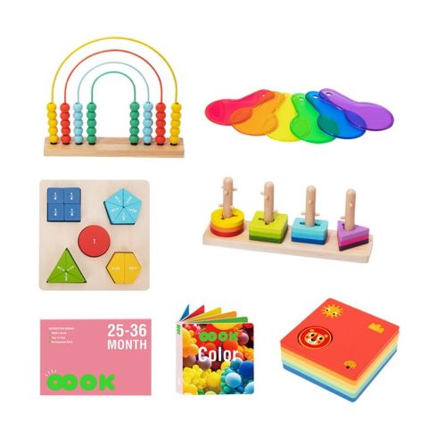 TOOKY Toy Montessori oktató Box TK754