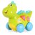 HOLA bébijáték tanuló Dínó activity kerekekkel, gombokkal, műanyag