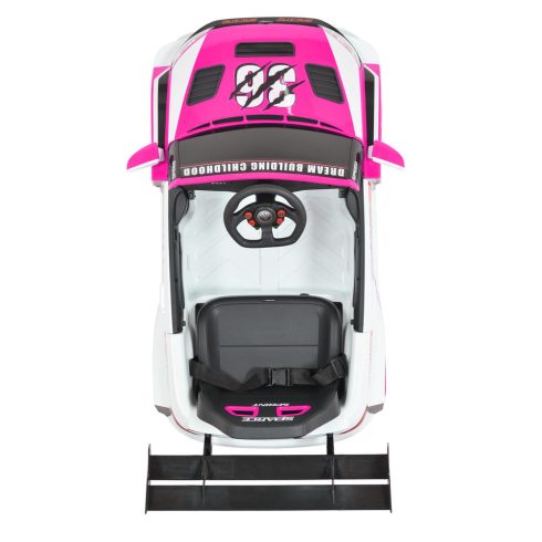 BO Drift e. autó hátsó spoiler szárnnyal pink