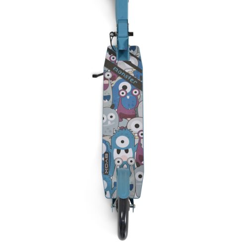 MONSTER roller 2 nagy kerekű, acélváz, 100 kg, 84-97cm-ig állítható KÉK