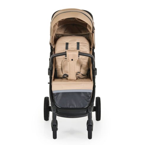 BUGGY babakocsi lapracsukható, nagy kerekek, könnyű BÉZS