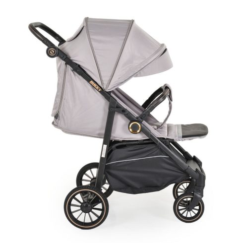 BUGGY babakocsi lapracsukható, nagy kerekek, könnyű SZÜRKE