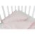 Nook 3 részes bébi ágynemű huzat garnitúra PINK CSILLAG