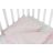 Nook 3 részes bébi ágynemű huzat garnitúra PINK CSILLAG