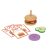 TOOKY Toy fa hamburger készítő szett