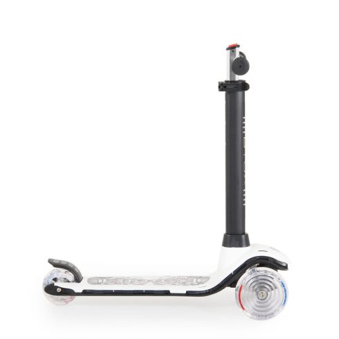 iSPORTER roller kamaszoknak villogó LEDekkel, 50 kgig FEHÉR/FEKETE