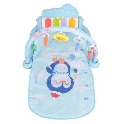 JÁTSZÓSZŐNYEG pingvines, zongorás, játékhíd+hang VKÉK