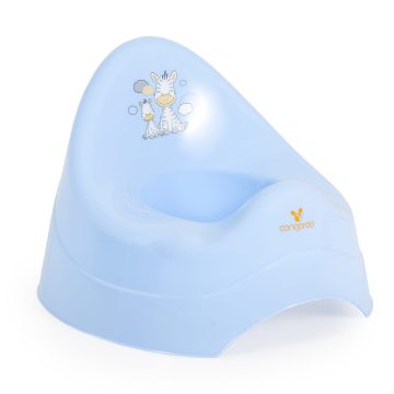 ZEBRA bébi egyszerű bili PASZTEL KÉK