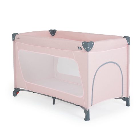 ONE TOUCH utazóágy egy kézzel csukható PINK