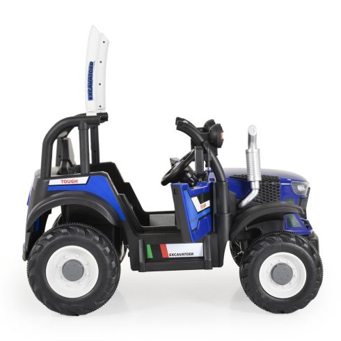 BO HARVEST traktor, elektromos, 2motoros KÉK