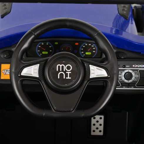 BO HARVEST traktor, elektromos, 2motoros KÉK