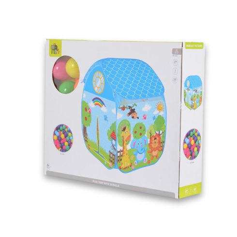 SÁTOR állatkertes 50 labdával