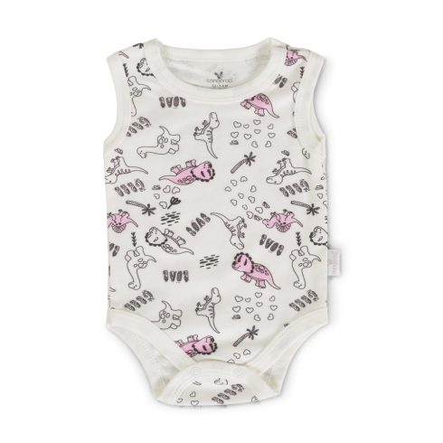 BABARUHA BODY 3 dbos ujjatlan body szett PINK