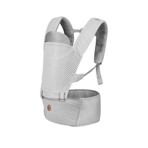MISTRAL bébi hordozó 3 poziciós, ergonomikus, hálós VSZÜRKE