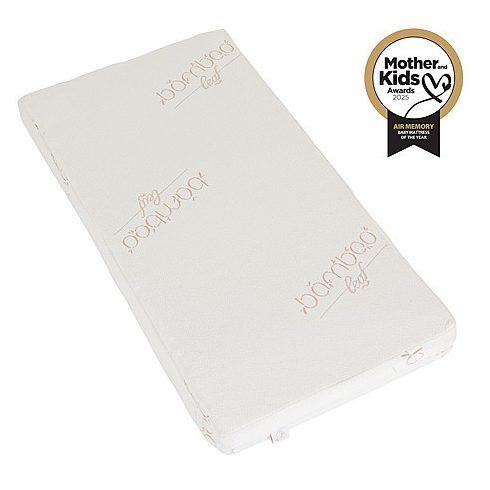 AIR MEMORY matrac 120x60cm 3 réteg, kókusz+szivacs+memóriahab FEHÉR