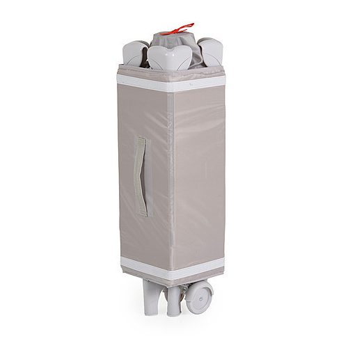 MONI Sleepy összecsukható luxus utazóágy 2 szint+pelenkázó+ játék SZÜRKE